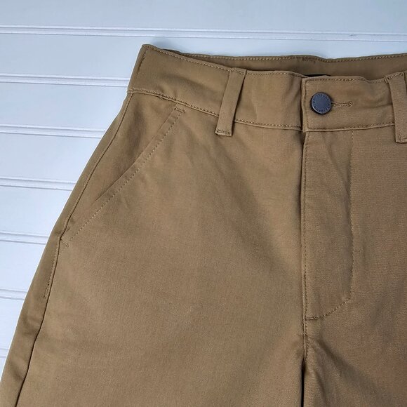 Universal Standard Women's Tan High Waisted Cuffed 4 Pocket Shorts Size XS NWT - Picture 3 of 15